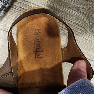 Bjorndal Brown Leather Sandals